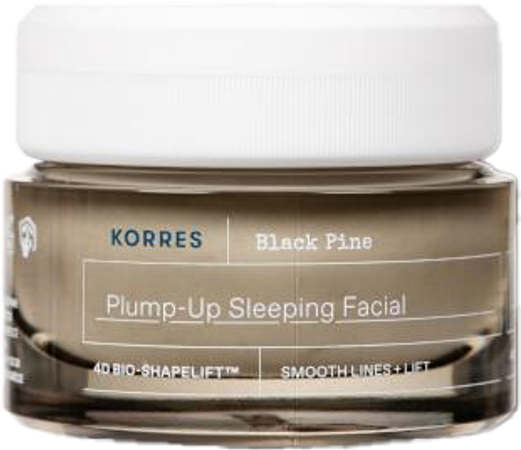 Korres Kf Zwarte Den 4d Lift Cr Gezicht Nacht 40ml 3