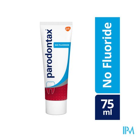 Parodontax No Fluoride fluoridevrije tandpasta 75ml 3