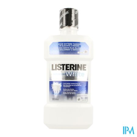 Listerine Advanced White Eau Buccale 500ml 5