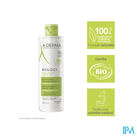 Aderma Biology Micellaire Water Dermatolog. 400ml 23