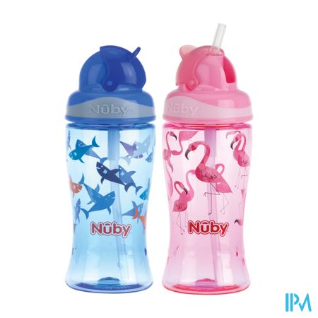 Nuby Flip-it Beker Uit Tritan 360ml 3j+