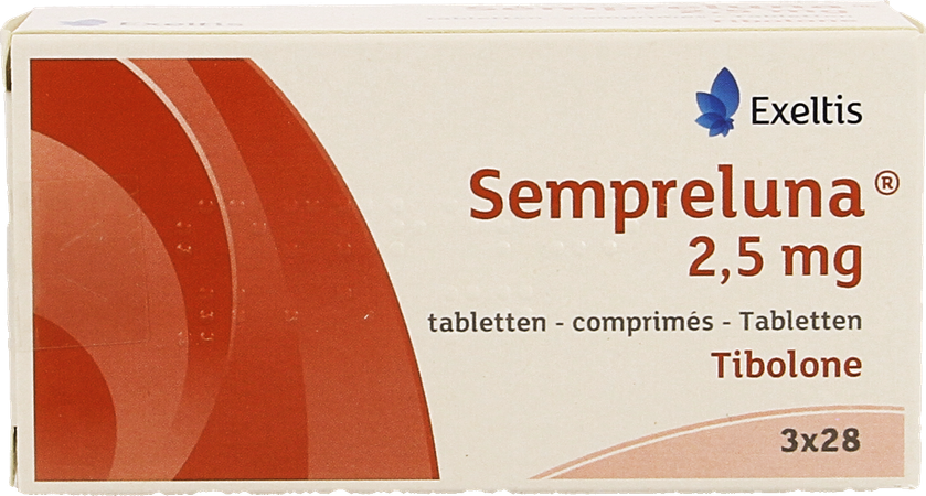 Sempreluna 2,5mg Comp 3 X 28 1