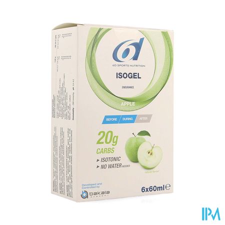 6d Sixd Isogel Apple 6x60ml 2