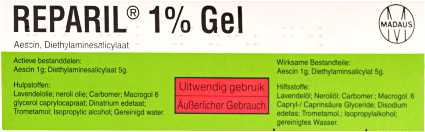 Reparil Gel 1% 40g 2
