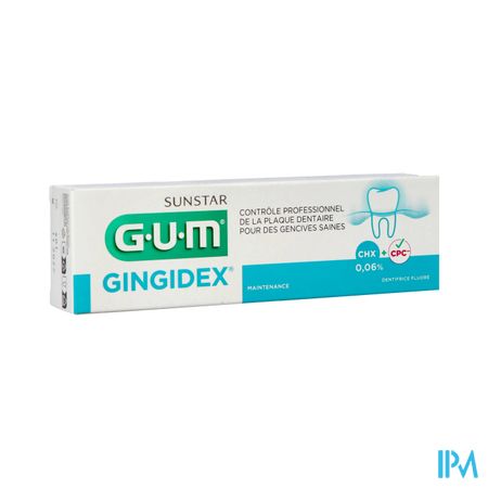 Gum Dentifrice Gingidex 0,06% Chlorhexid.75ml Nf