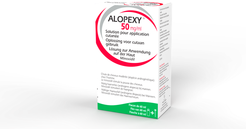 Alopexy 50mg/ml Opl Cutaan Gebruik Fl Pipet 60ml