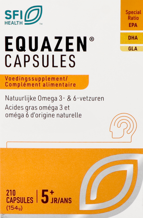Equazen Omega 3/6 Pot Caps 210 1