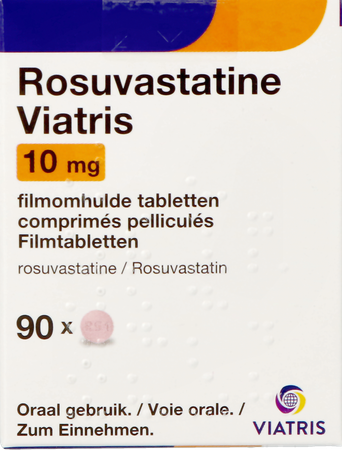 Rosuvastatine Viatris 10mg Filmomh Tabl 90 4