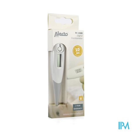 Alecto Thermometre Digital Gris