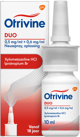 Otrivine Duo 0,5/0,6 Spray Nas 10ml 5