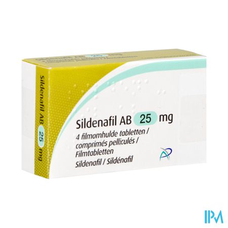 Sildenafil Ab 25mg Comp Pell 4