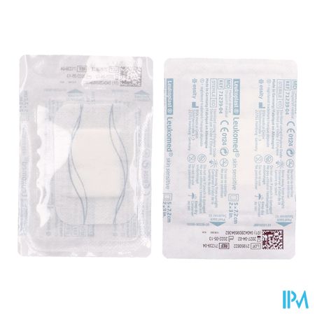 Leukomed Skin Sens. 5cmx7,2cm 5 2