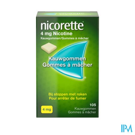 Nicorette Kauwgom 105x4mg