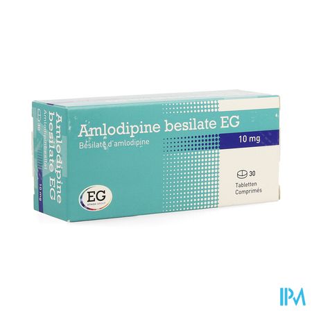 Amlodipine Besilate EG Tabl 30X10Mg