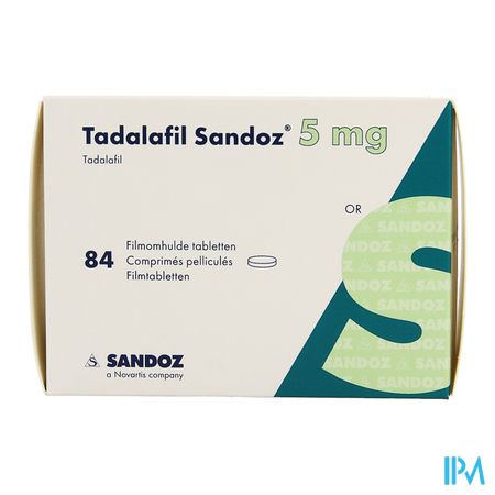 Tadalafil Sandoz 5,0mg Filmomh Tabl 84 X 5,0mg 3