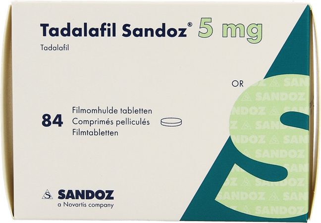 Tadalafil Sandoz 5,0mg Filmomh Tabl 84 X 5,0mg 3