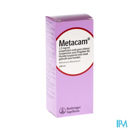 Metacam Susp Oral 1,5mg/1ml 100ml Honden