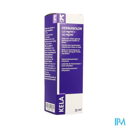 Dermanolon 1,77+17,7mg/ml 75ml