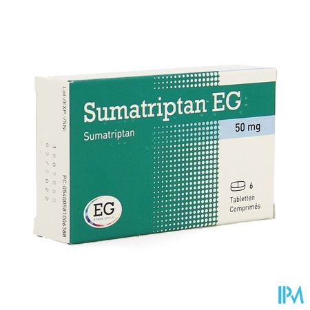 Sumatriptan EG 50Mg Comp 6