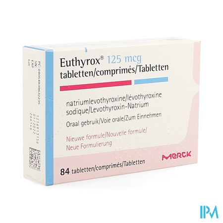 Euthyrox 125mcg Comp 84 Nf