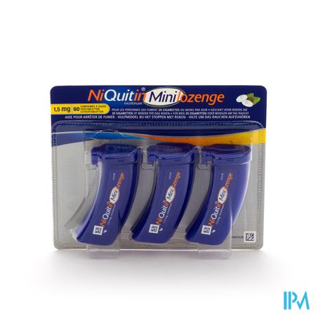 Niquitin 1,5mg Minilozenge Zuigtabletten 60
