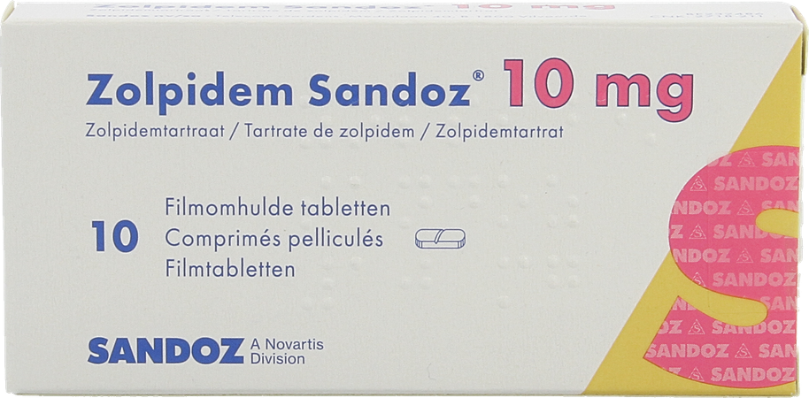 Zolpidem Sandoz 10mg Tabl 10 X 10mg 2