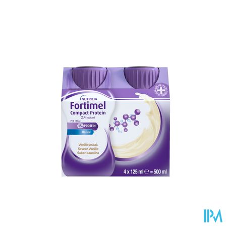 Fortimel Compact Protein 2.4kcal Vanilla 4x125ml