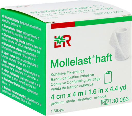 Mollelast Haft Bande Elast Adh 4cmx 4m 30063 2