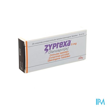 Zyprexa 5mg Pi Pharma Comp 28 X 5mg Pip