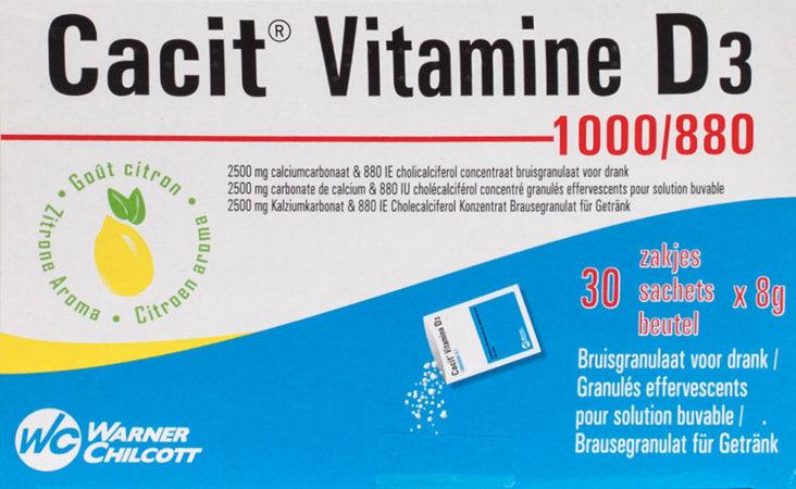 Cacit Vit. D3 1000/880 Sach Gran 30 Impexeco Pip 1
