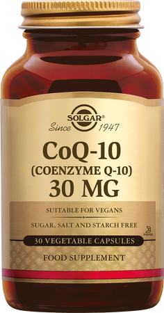 Solgar Co-enzyme Q-10 30mg V-caps 30 1
