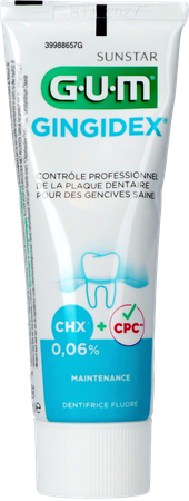 Gum Tandpasta Gingidex 0,06% Chloorhexidin.75ml Nf 11