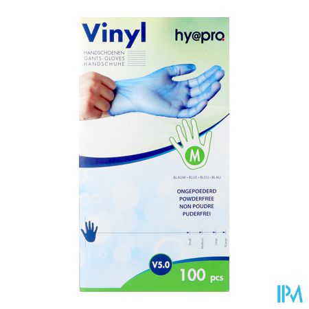 Pharmex Handschoenen Blauw Vinyl M Poedervrij 100 1