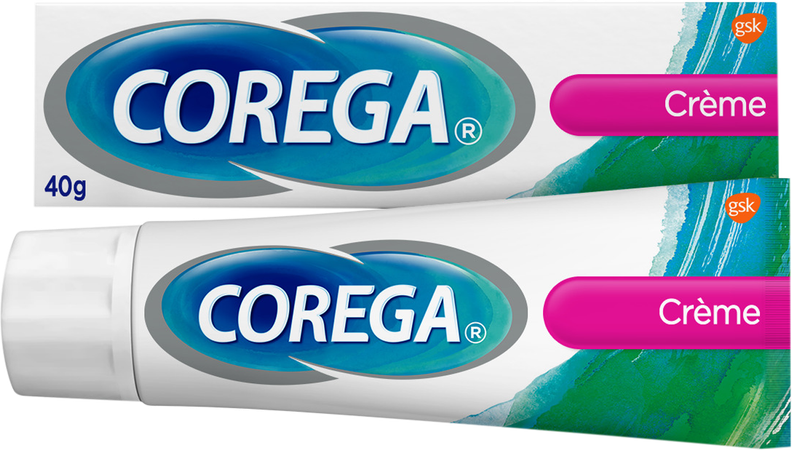 Corega Creme Adhesive Menthe Leger 40g 3
