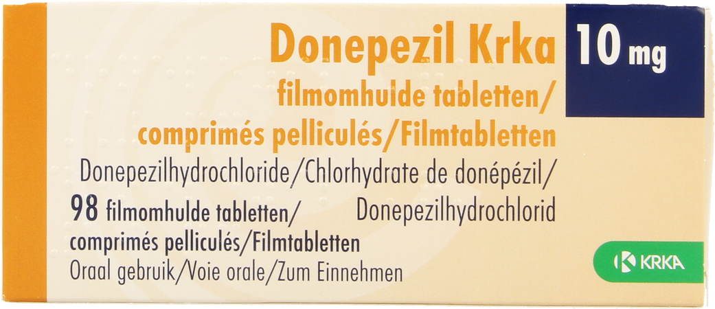 Donepezil Krka 10mg Filmomh Tabl 98 X 10mg 1