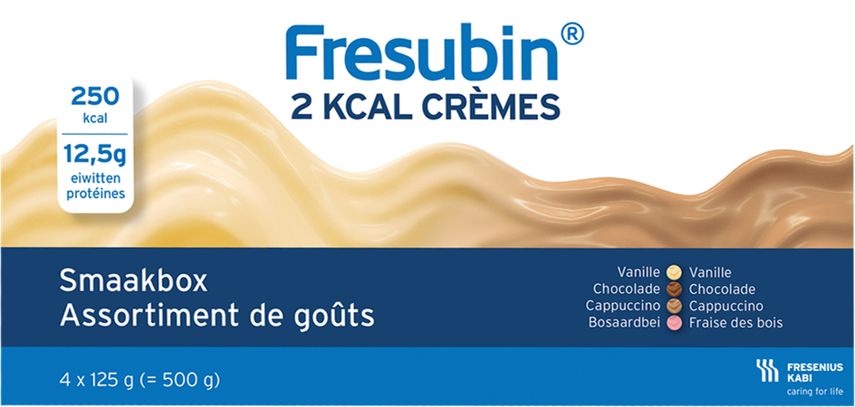 Fresubin 2 Kcal Cremes Smaakpakket 4x125g 1