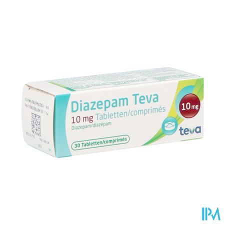 Diazepam Teva Comp 30 X 10mg