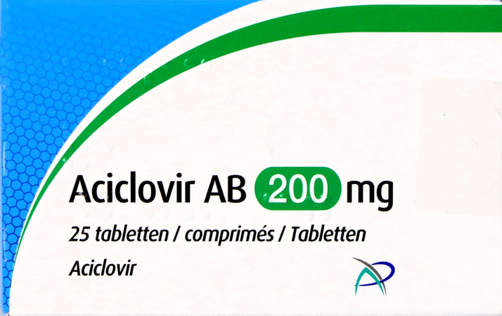 Aciclovir Ab 200mg Comp 25 2