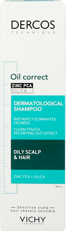 Vichy Dercos Verzorging Sh Sebum Regulerend 200ml 3