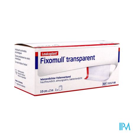 Fixomull T Fixatieverband 10cmx 2m 1 7221700