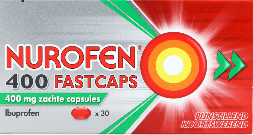 Nurofen 400 Fastcaps Caps 30x400mg 6