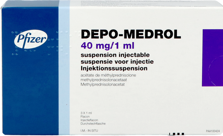 Depo-medrol Vial 3 X 40mg/1ml 1