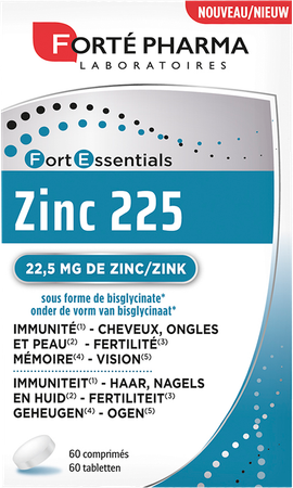 Zink 225 Forte Pharma Tabl 60 1