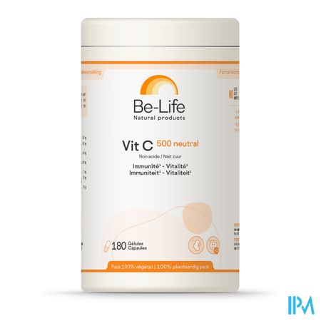 Vit C 500 Neutral Be Life Caps180 Nf Verv. 4509352 2