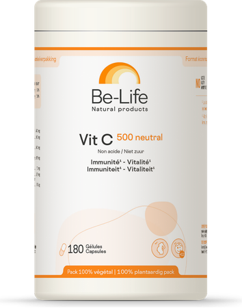 Vit C 500 Neutral Be Life Caps180 Nf Verv. 4509352 2