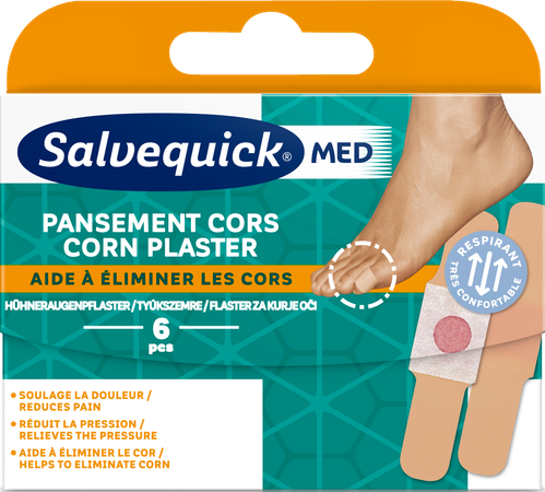 Salvequick Likdoorn Pleister 6 1