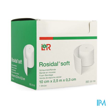 Rosidal Soft Schuimband 10x0,3cmx2,5m Indiv.23110