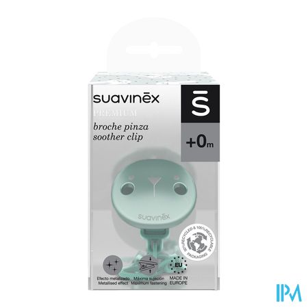 Suavinex Hygge Attache-sucette Ruban Vert