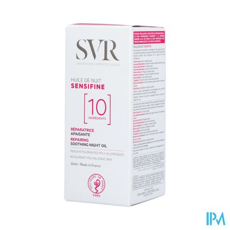 Svr Sensifine Huile Nuit 30ml 4
