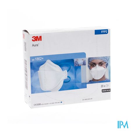 3m Ademhalingsmasker Ffp2 Norm En149 20 1862